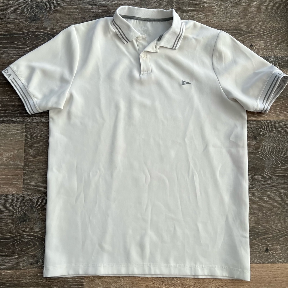 Radda Golf white polo in size medium